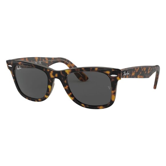 New RAY-BAN Wayfarer Havana Square RB2140 1292B1 Sunglasses Women - Picture 1 of 4